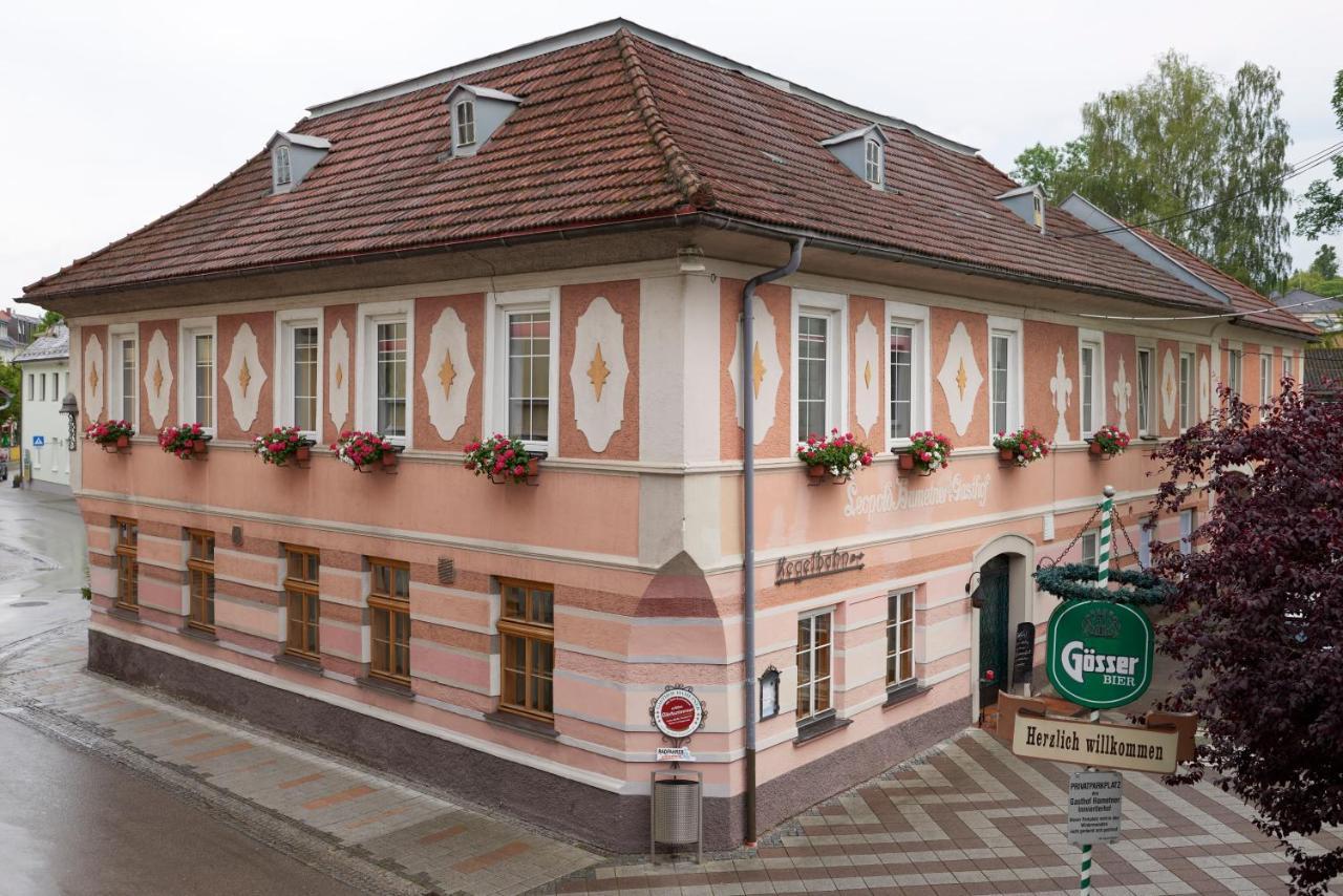 Gasthof Hametner: Thermal Oasis with Garden Access Bad Hall Exterior photo